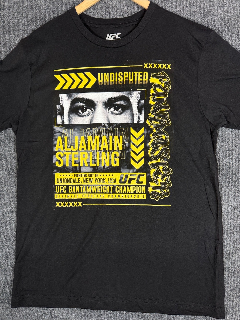 UFC Aljamain Sterling Undisputed Bantamweight Champion T-Shirt M